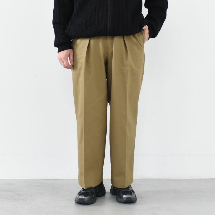 DOUBLE PLEATED TROUSERS ダブルプリーテッドトラウザーズ