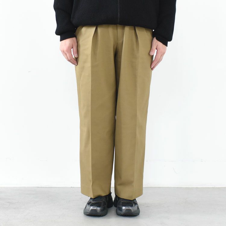 DOUBLE PLEATED TROUSERS ダブルプリーテッドトラウザーズ