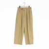 DOUBLE PLEATED TROUSERS ダブルプリーテッドトラウザーズ