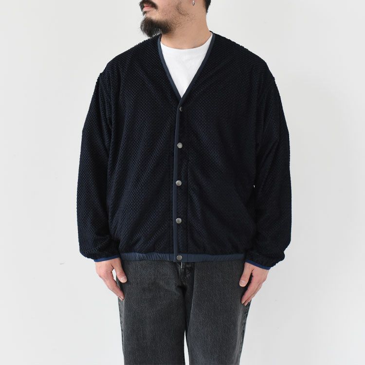 Field Reversible Snap Cardigan フィールドリバーシブルスナップカーディガン