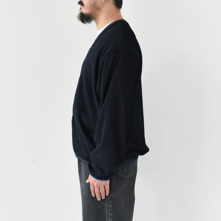 Field Reversible Snap Cardigan フィールドリバーシブルスナップカーディガン