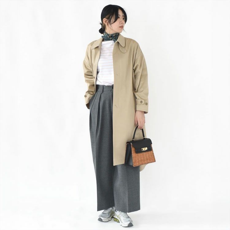 soutien collar coat ステンカラーコート