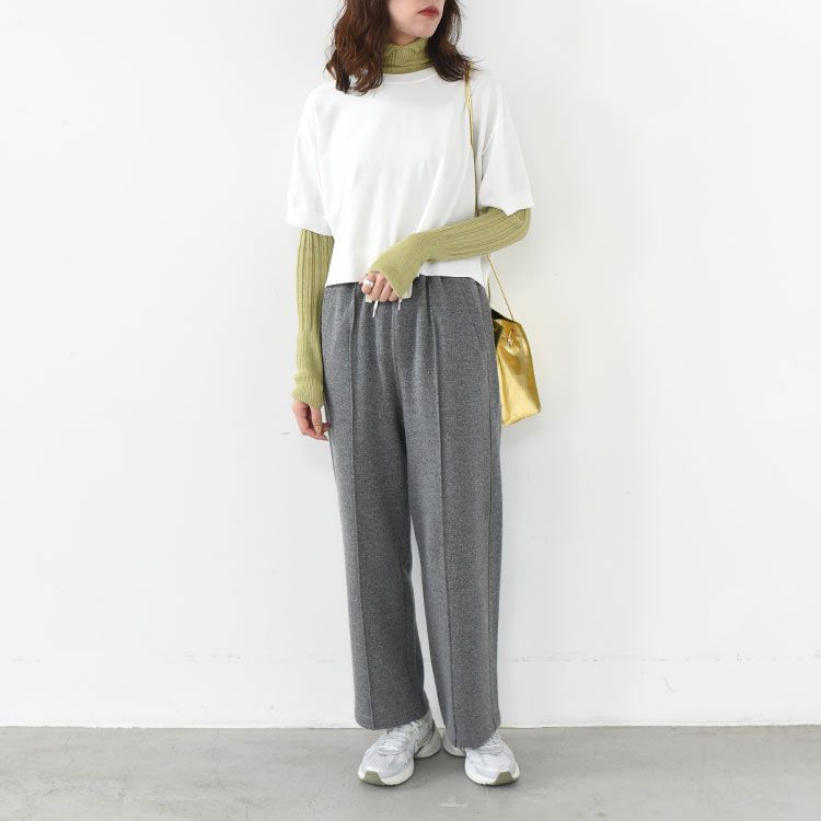 crew neck half slv P/O クルーネックハーフスリーブプルオーバー