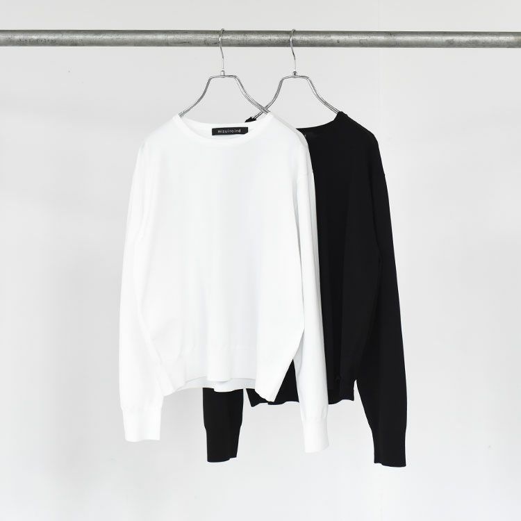 crew neck long slv P/O クルーネックロングスリーブプルオーバー