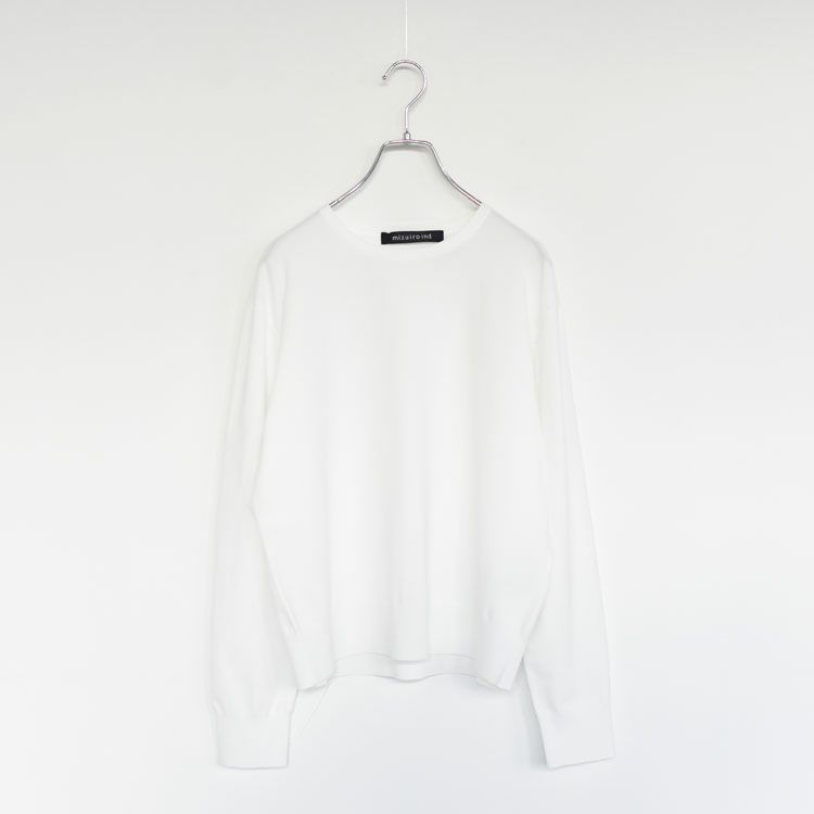 crew neck long slv P/O クルーネックロングスリーブプルオーバー