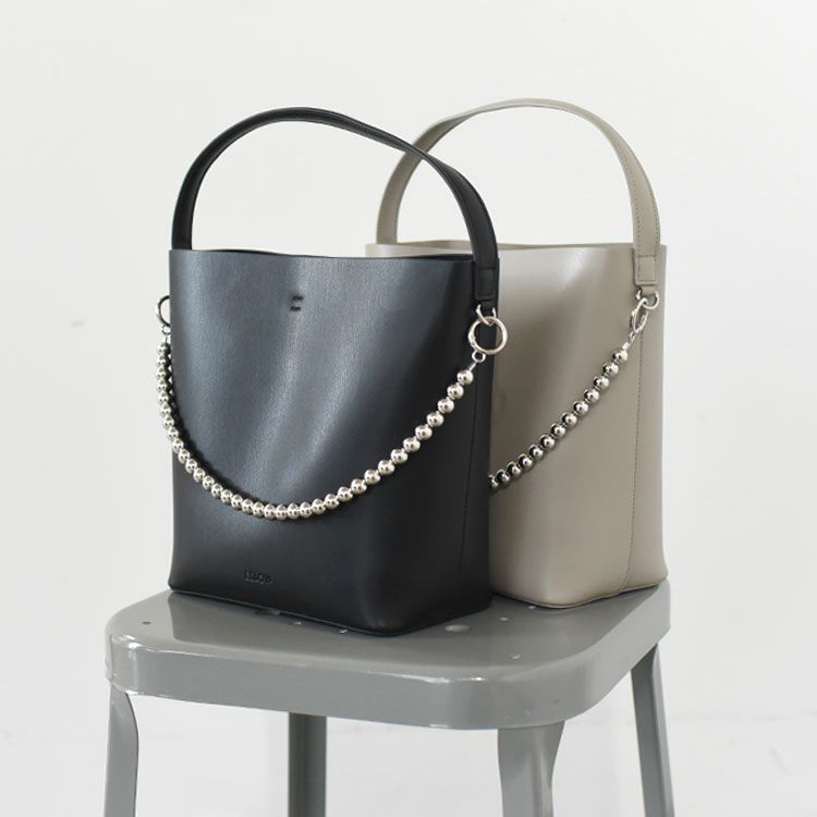 SHOULDER BAG METALIC BALL STRAP ショルダーバッグ メタリックボールストラップ