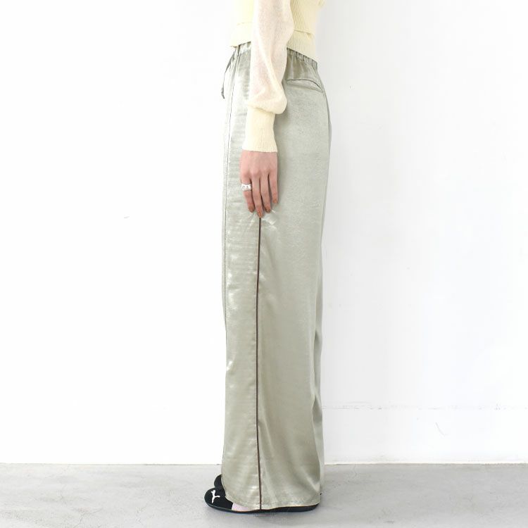 Piping Satin Pants パイピングサテンパンツ