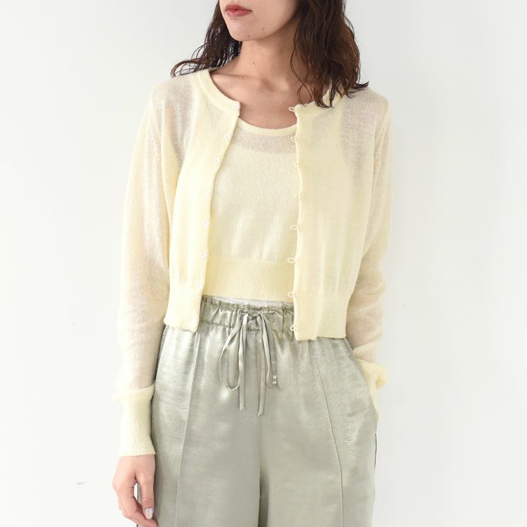 Layered Mohair Knit レイヤードモヘアニット