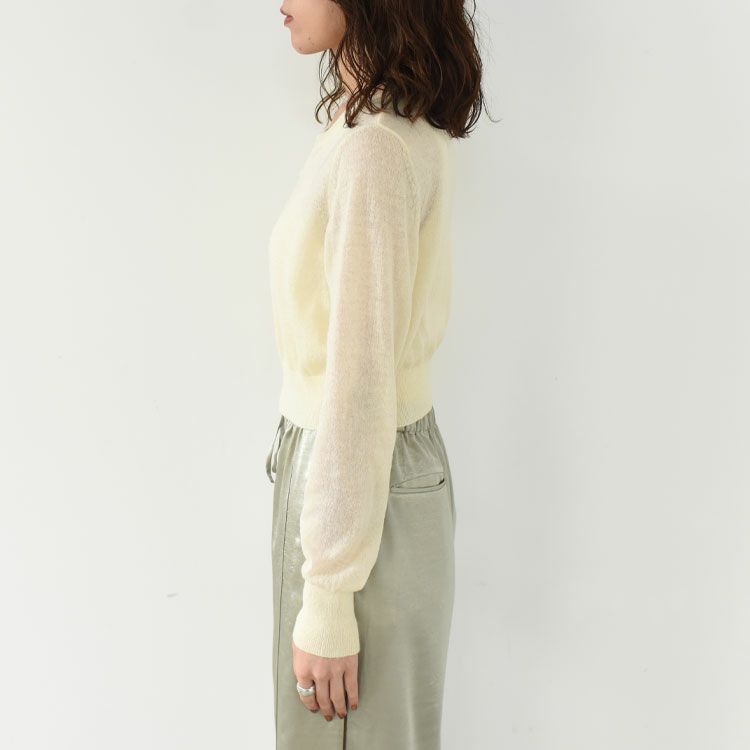 Layered Mohair Knit レイヤードモヘアニット