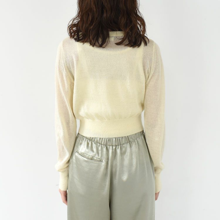 Layered Mohair Knit レイヤードモヘアニット