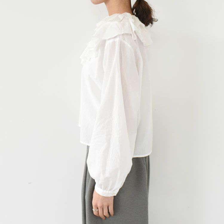 double frill collars shirts ダブルフリルカラーシャツ