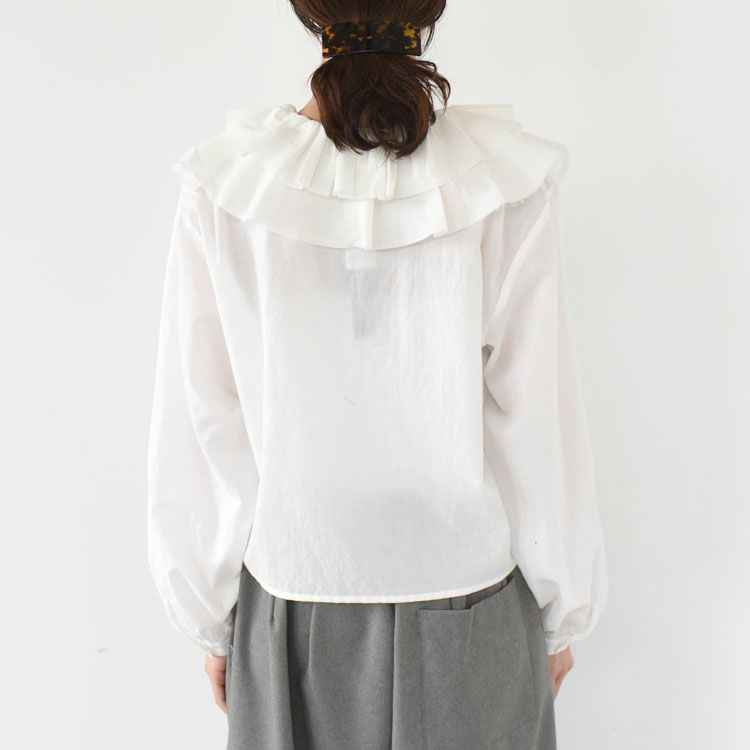 double frill collars shirts ダブルフリルカラーシャツ