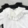 double frill collars shirts ダブルフリルカラーシャツ