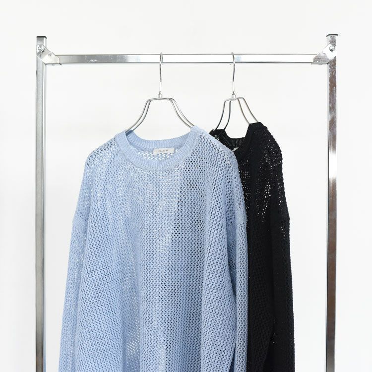 PAPER COTTON KNIT CREW NECK TOP ペパーコットンニット クルーネックトップ