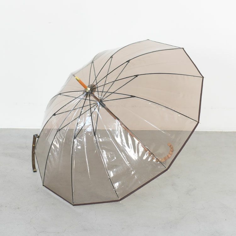 CLEAR UMBRELLA BAMBOO クリアアンブレラバンブー