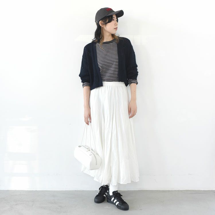 openwork pattern knit cardigan オープンワーク パターン ニットカーディガン