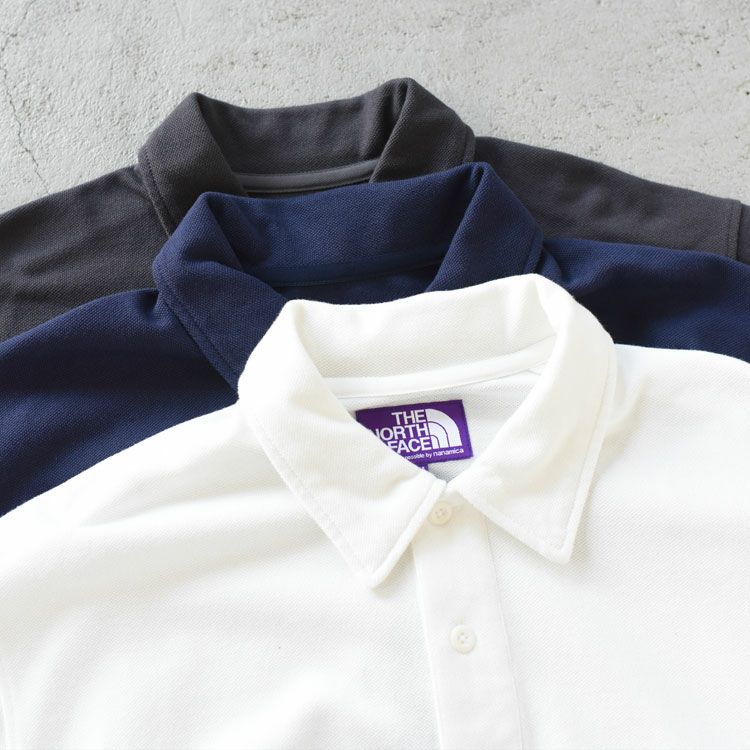 Moss Stitch Field Cropped Polo モスステッチフィールドクロップドポロ