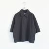 Moss Stitch Field Cropped Polo モスステッチフィールドクロップドポロ