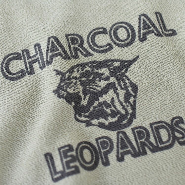 ORIGINAL Charcoal × Americana Leopards Crew L/S オリジナルチャコール×アメリカーナ レオパーズクルーロングスリーブ