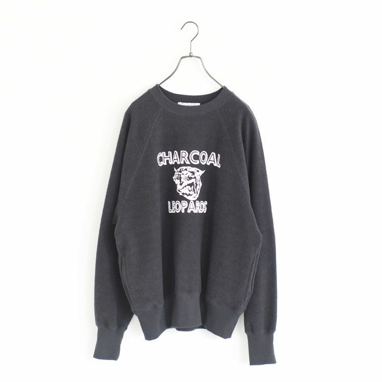 ORIGINAL Charcoal × Americana Leopards Crew L/S オリジナルチャコール×アメリカーナ レオパーズクルーロングスリーブ