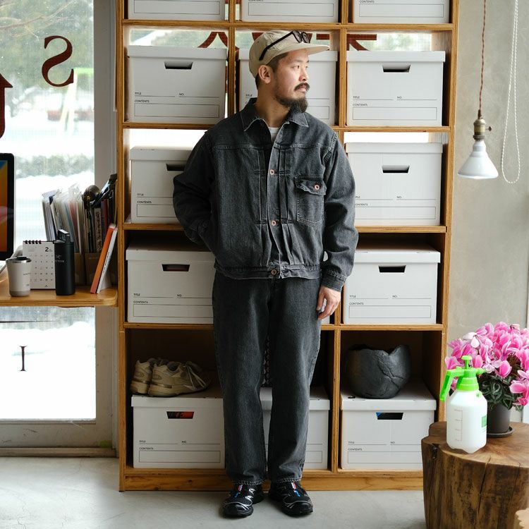 TYPE-1 DENIM JACKET ORGANIC COTTON 13.5oz SELVEDGE DENIM デニムジャケット オーガニックコットン 13.5oz セルビッチデニム