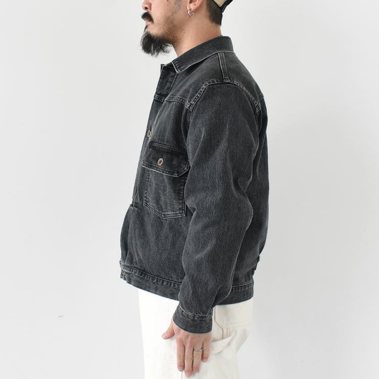TYPE-1 DENIM JACKET ORGANIC COTTON 13.5oz SELVEDGE DENIM デニムジャケット オーガニックコットン 13.5oz セルビッチデニム