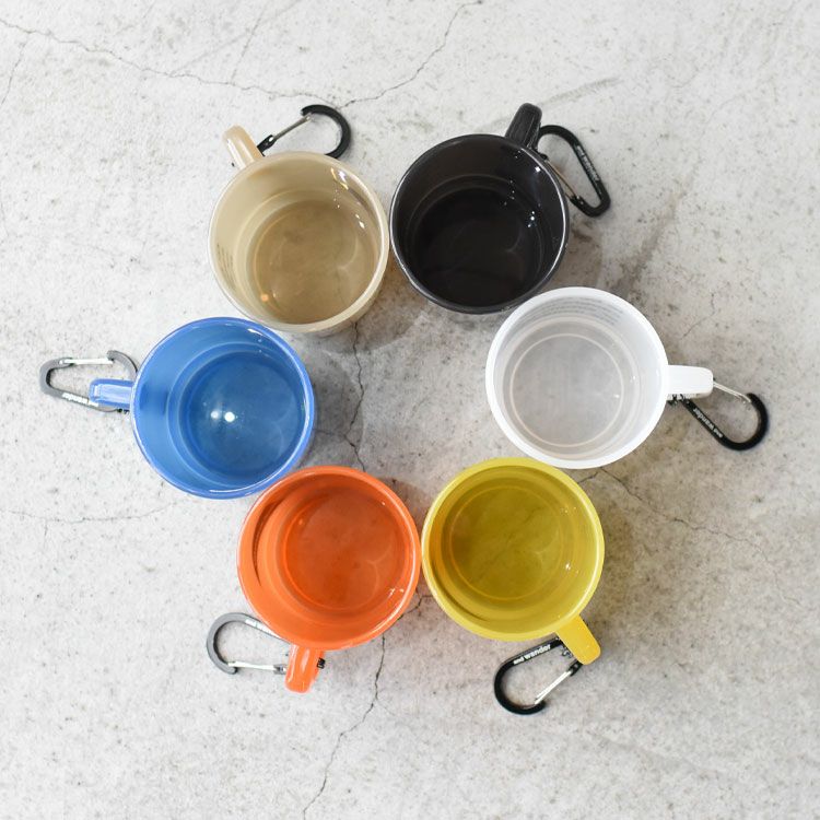and wander logo PP mug ロゴマグ