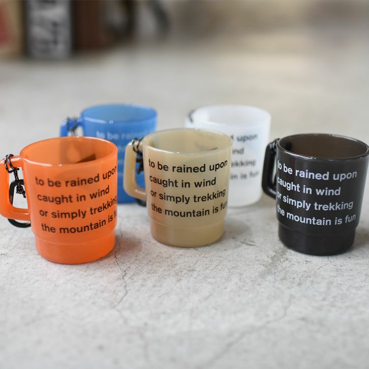 and wander logo PP mug ロゴマグ
