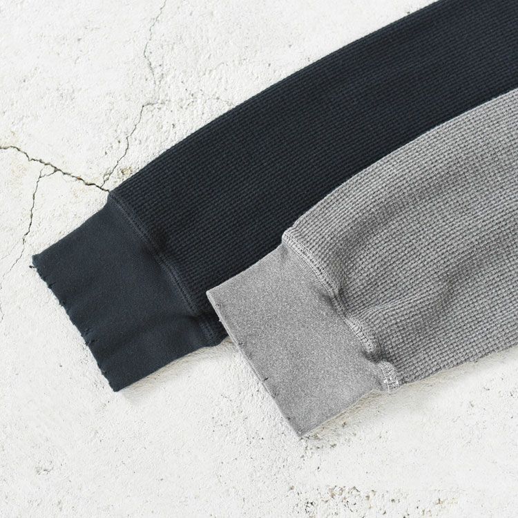 WAFFLE CREW NECK 30/1 ORGANIC COTTON WAFFLE ワッフルクルーネック オーガニックコットンワッフル