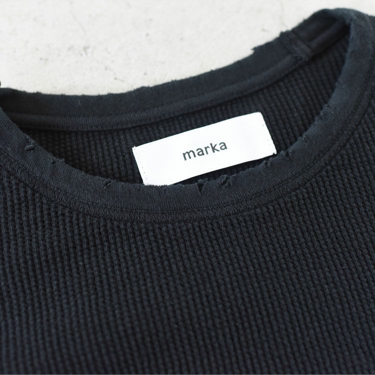 WAFFLE CREW NECK 30/1 ORGANIC COTTON WAFFLE ワッフルクルーネック オーガニックコットンワッフル