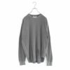 WAFFLE CREW NECK 30/1 ORGANIC COTTON WAFFLE ワッフルクルーネック オーガニックコットンワッフル