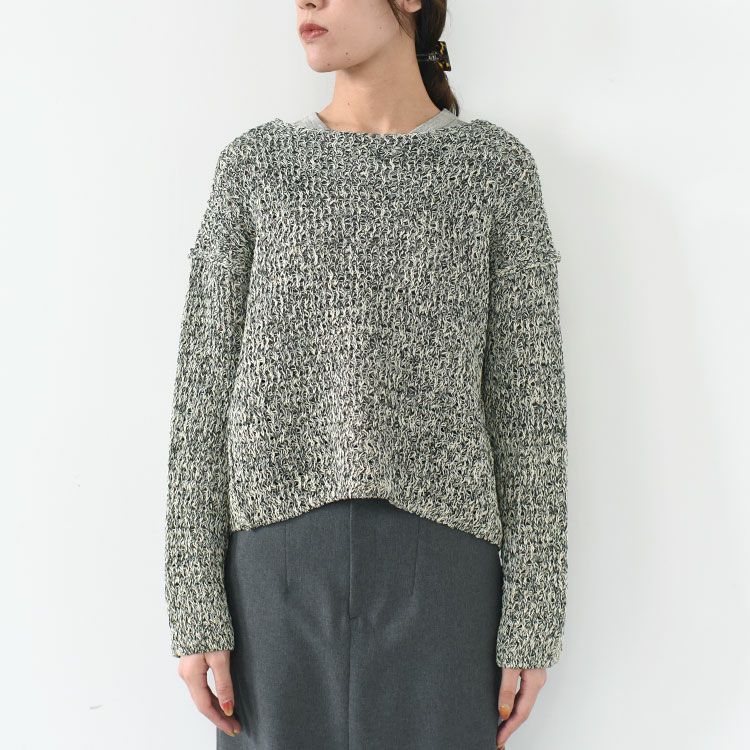 double honeycomb mesh sweater ダブルハニカムメッシュセーター