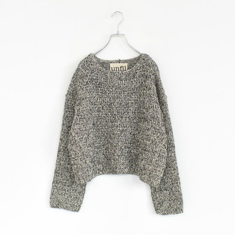 double honeycomb mesh sweater ダブルハニカムメッシュセーター