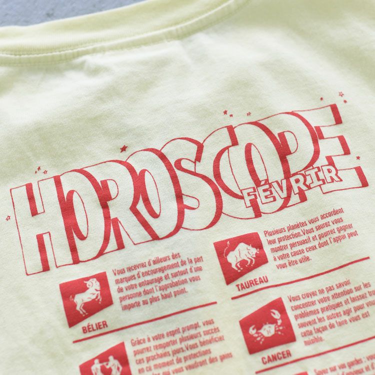 HOROSCOPE TEE ホロスコープTシャツ