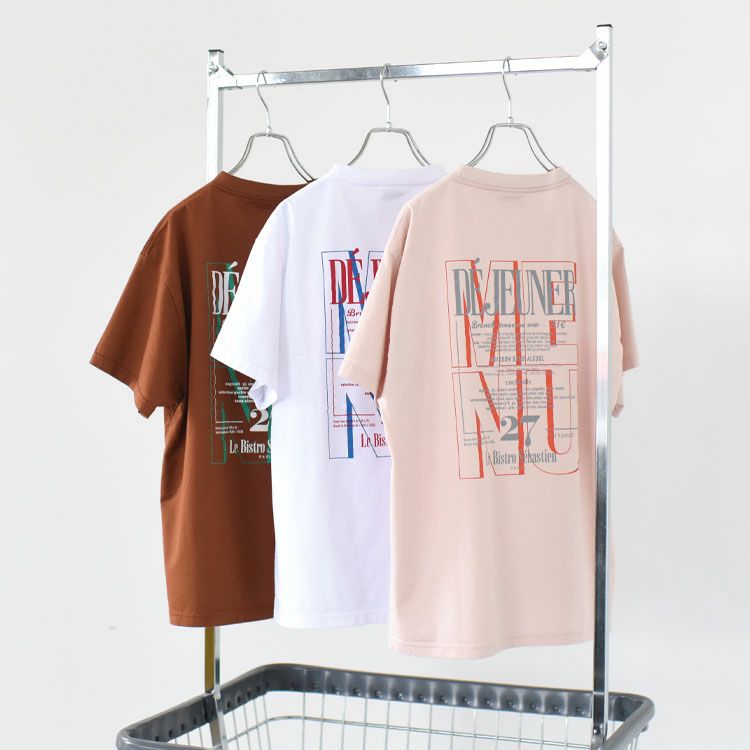 BISTRO MENU TEE ビストロメニューTシャツ