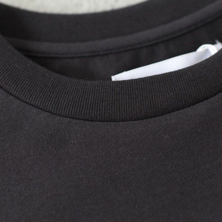 CREW NECK TEE 40/2 ORGANIC COTTON KNIT クルーネックTシャツ オーガニックコットン26G天竺