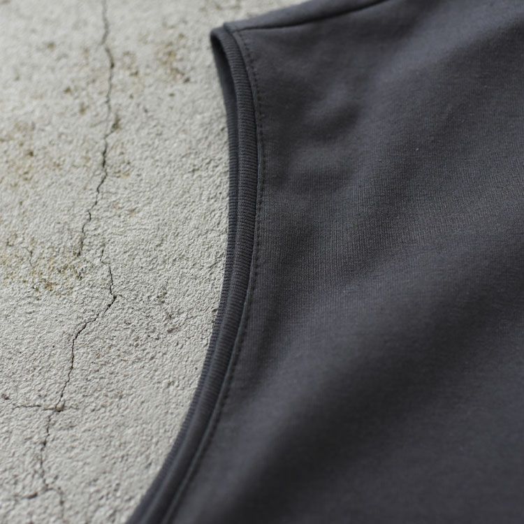 SLEEVELESS TEE 40/2 ORGANIC COTTON KNIT スリーブレスTシャツ オーガニックコットン26G天竺