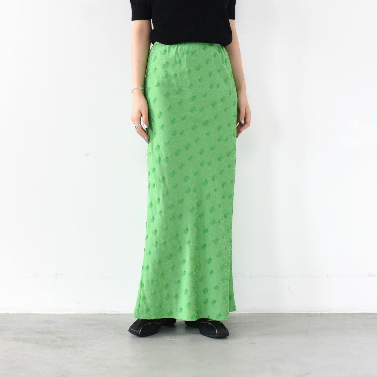 SIMON DOTS JACQUARD SKIRT シモンドットジャカードスカート