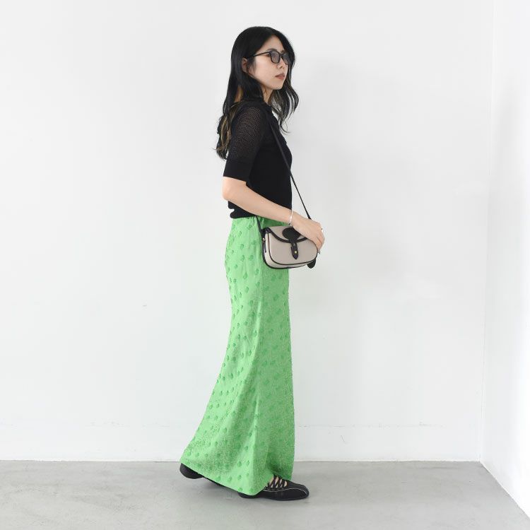 SIMON DOTS JACQUARD SKIRT シモンドットジャカードスカート