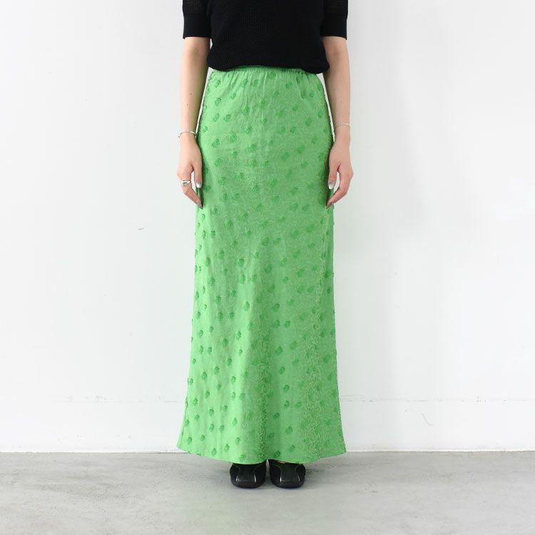 SIMON DOTS JACQUARD SKIRT シモンドットジャカードスカート