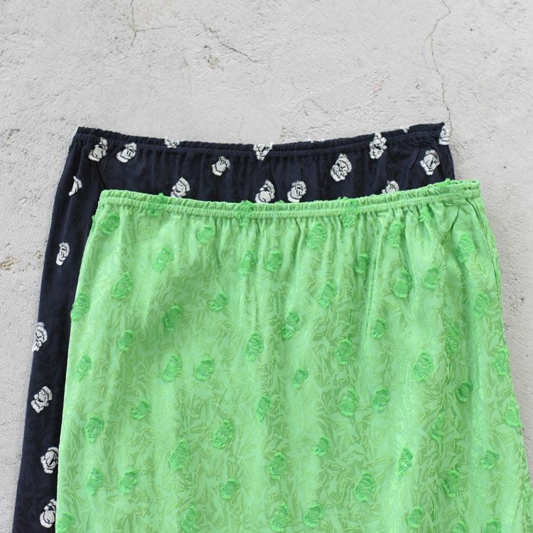 SIMON DOTS JACQUARD SKIRT シモンドットジャカードスカート