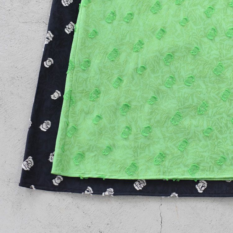 SIMON DOTS JACQUARD SKIRT シモンドットジャカードスカート