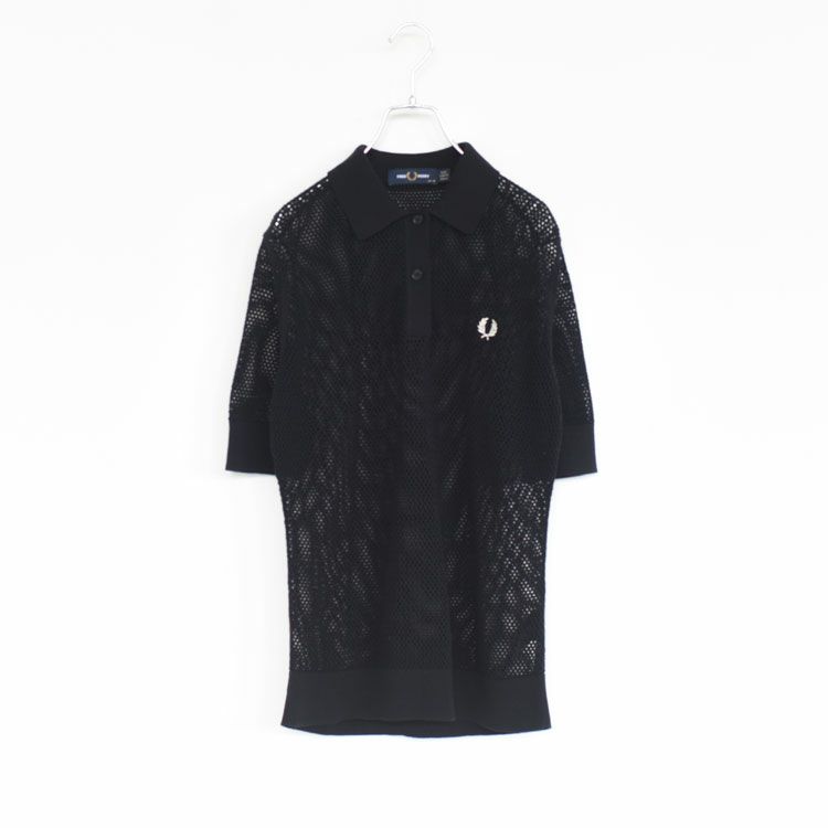 Open-Knit Polo Shirt オープンニットポロシャツ