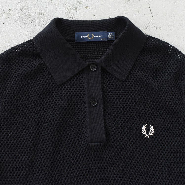 Open-Knit Polo Shirt オープンニットポロシャツ