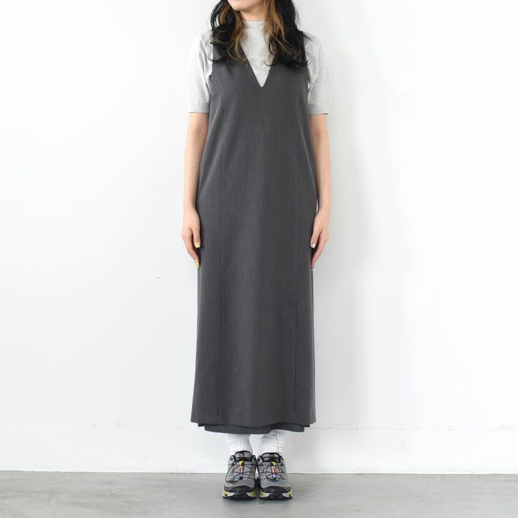 Cutoff Vneck Onepiece カットオフ Vネックワンピース