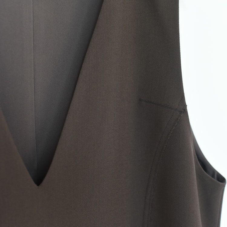 Cutoff Vneck Onepiece カットオフ Vネックワンピース