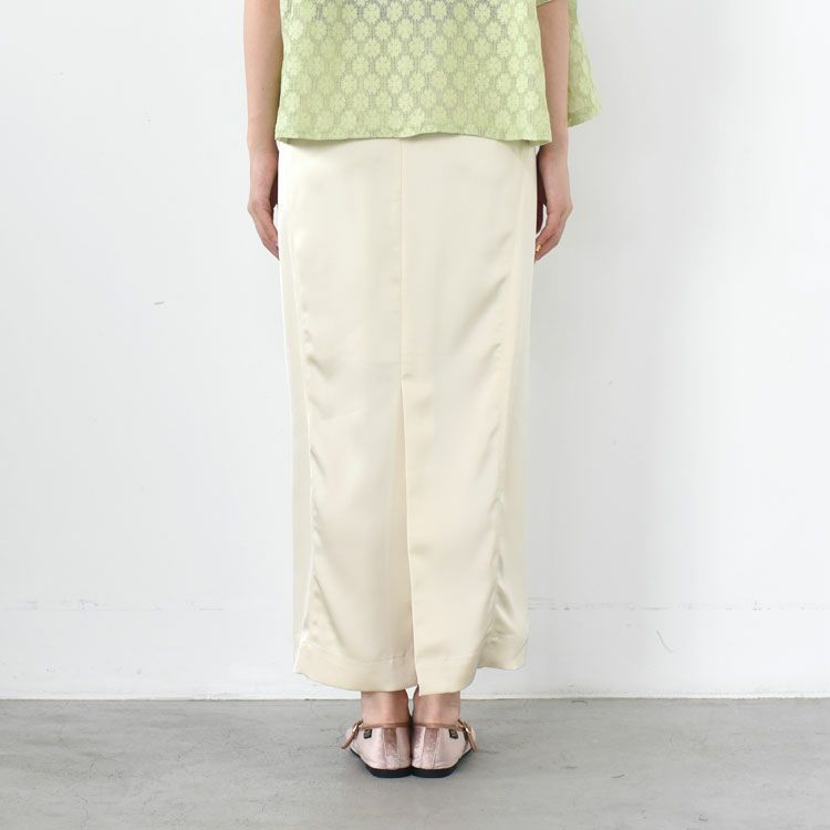 Satin Pencil Skirt サテン ペンシルスカート