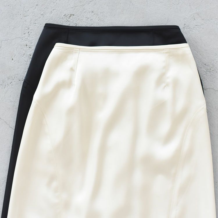 Satin Pencil Skirt サテン ペンシルスカート