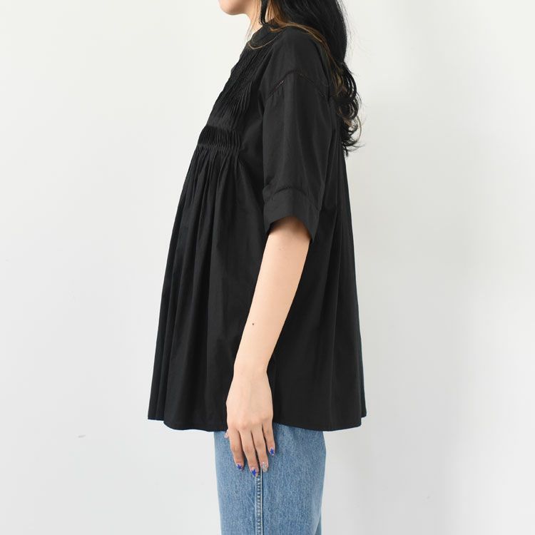 Baran_PIN TUCK SHIRT バラン ピンタックシャツ