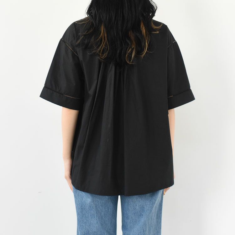 Baran_PIN TUCK SHIRT バラン ピンタックシャツ